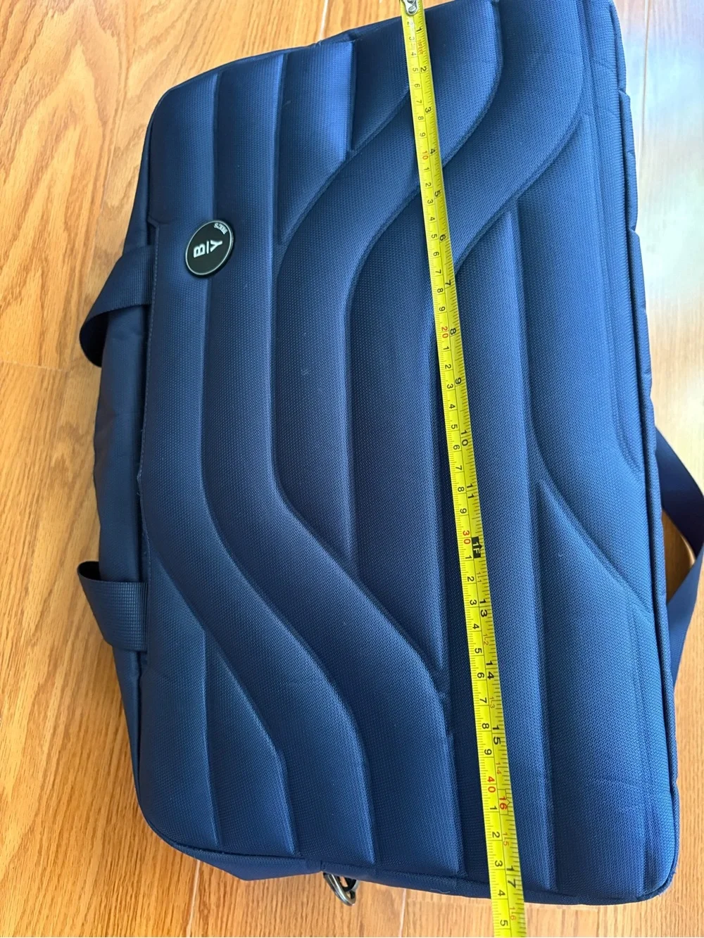 Brics Ulisse Navy Travel Bag with Shoulder strap